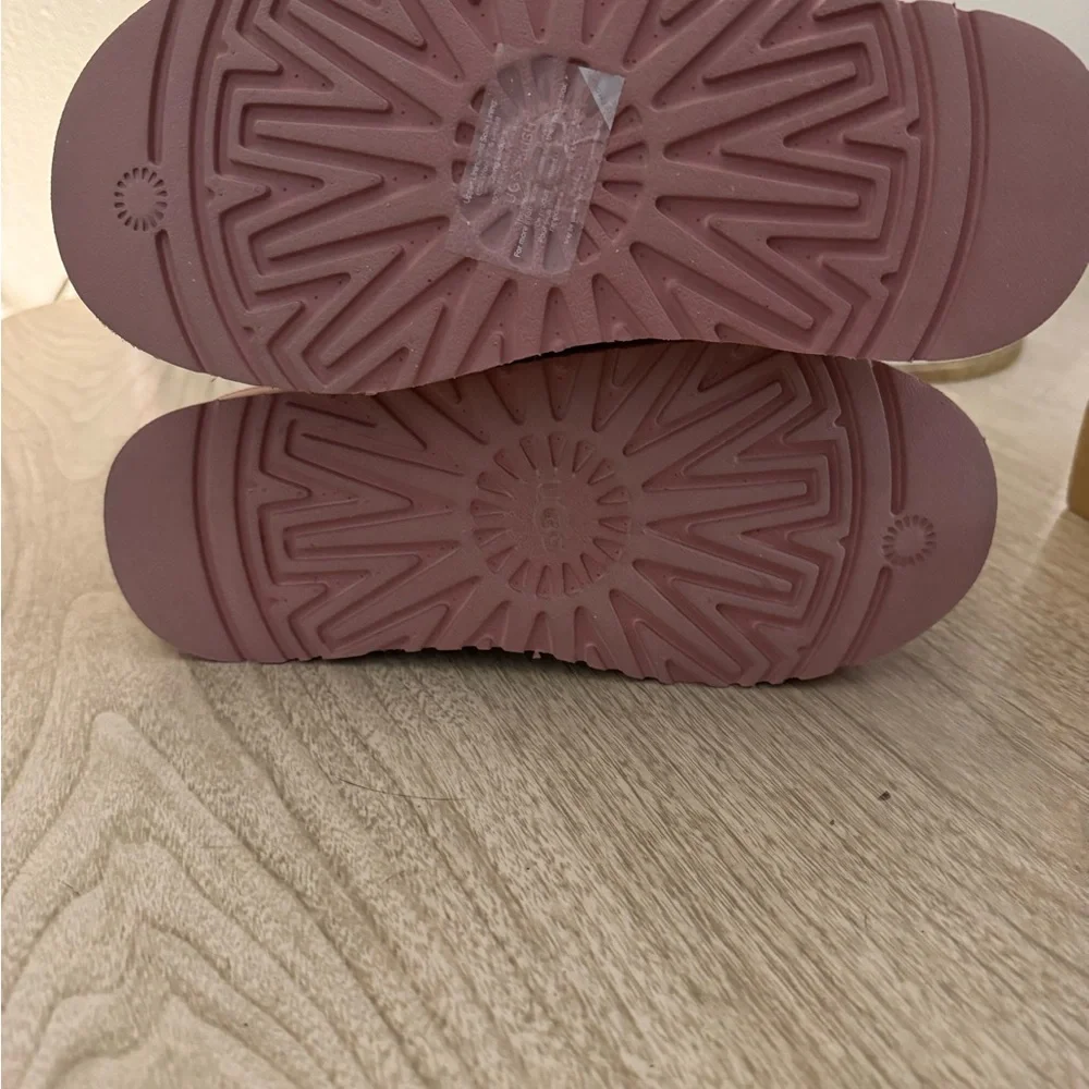 UGG Classic Mini Dipper Legwarmer Boot Pink Dawn women size 9 style 1178990-PDW - Picture 5 of 8